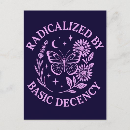 Cartes Pour Fêtes Annuelles Radicalized by Basic Decency (Devant)