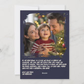 Cartes Pour Fêtes Annuelles Rainbow Grunge Funny Cat Retro Christmas Photo (Dos)