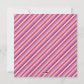 Cartes Pour Fêtes Annuelles Rainbow Heart Flat Valentine's Day Card - Plum (Dos)