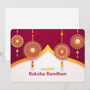 Cartes Pour Fêtes Annuelles Raksha Bandhan