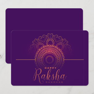 Cartes Pour Fêtes Annuelles Raksha Bandhan
