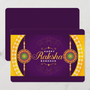 Cartes Pour Fêtes Annuelles Raksha Bandhan