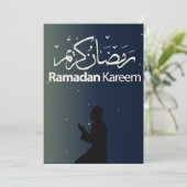 Cartes Pour Fêtes Annuelles Ramadan Kareem (Debout devant)