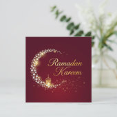 Cartes Pour Fêtes Annuelles Ramadan Kareem holiday Personalized Card (Debout devant)