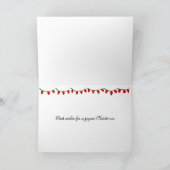 Cartes Pour Fêtes Annuelles Randonnée Snowman (Intérieur)