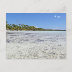 Cartes Pour Fêtes Annuelles Rangiroa Blue Lagoon
