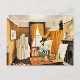 Cartes Pour Fêtes Annuelles Ravilier - Edward Bawden travaillant dans son stud