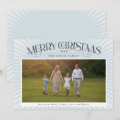 Cartes Pour Fêtes Annuelles Rayons lumineux (Devant / Derrière)