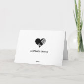 Cartes Pour Fêtes Annuelles rayons solaires (Dos)