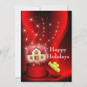 Cartes Pour Fêtes Annuelles real estate Holiday