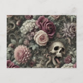 Cartes Pour Fêtes Annuelles Reaping in the Rose - gothique victorien (Devant)