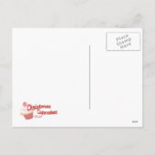 Cartes Pour Fêtes Annuelles Recette de cupcakes de Noël (Dos)