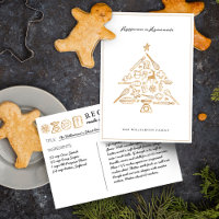 Recette de l'Arbre à pâtisserie de Noël Gold & Whi