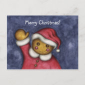 Cartes Pour Fêtes Annuelles Recette de pain d'épices/carte postale (Devant)