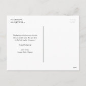 Cartes Pour Fêtes Annuelles Récolte d'automne Citrouille Photo Bonne Action de (Dos)