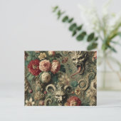 Cartes Pour Fêtes Annuelles 🩸 Récolte Renégade - Gothique victorien (Debout devant)