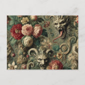 Cartes Pour Fêtes Annuelles 🩸 Récolte Renégade - Gothique victorien (Devant)