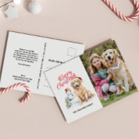 RÉCUPÉRATION D'OR SANTA HAT CHRISTMAS PHOTO UNIQUE