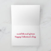 Cartes Pour Fêtes Annuelles Red Heart Valentine (Intérieur)