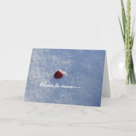 Cartes Pour Fêtes Annuelles Red Heart Valentine (Devant)