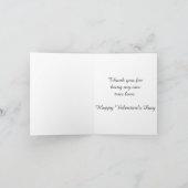 Cartes Pour Fêtes Annuelles Red Hearts on Valentine's Day Note Card (Intérieur)