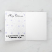 Cartes Pour Fêtes Annuelles Red Plaid Buffalo Labrador Retriever Chien Noël (Intérieur)