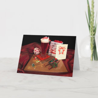 Cartes Pour Fêtes Annuelles Red Rudolph - Fête