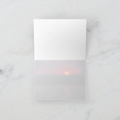 Cartes Pour Fêtes Annuelles Red Sunset Olympic Mountains Blank Toutes les occa (Intérieur)