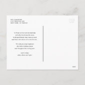 Cartes Pour Fêtes Annuelles Red Typography Photo Collage Happy Hanoukka (Dos)