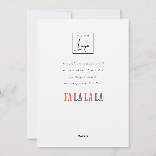 Cartes Pour Fêtes Annuelles Red Winter Quacking Christmas Canards Business Log (Dos)