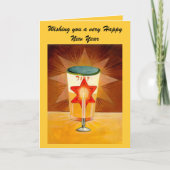 Cartes Pour Fêtes Annuelles Reflet d'une bougie - (Devant)