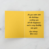 Cartes Pour Fêtes Annuelles Reflet d'une bougie - (Intérieur)