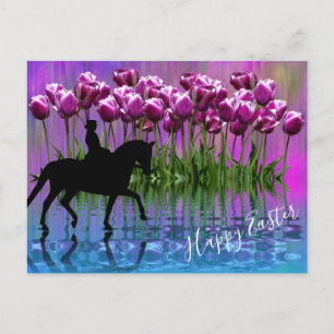 Cartes Pour Fêtes Annuelles Réflexions ~ Tulipes pourpres, Cheval de ressage P