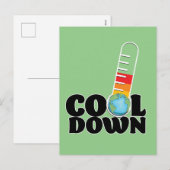 Cartes Pour Fêtes Annuelles Refroidir (Devant / Derrière)