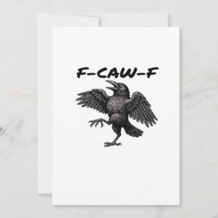 Cartes Pour Fêtes Annuelles Regard graphique essentiel vintage F Caw F