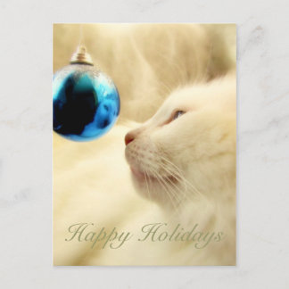 Cartes Pour Fêtes Annuelles Regarder sur fixement une étoile bleue