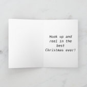 CARTES POUR FÊTES ANNUELLES REGARDEZ-VOUS DANS UN GRAND NOËL (Intérieur)