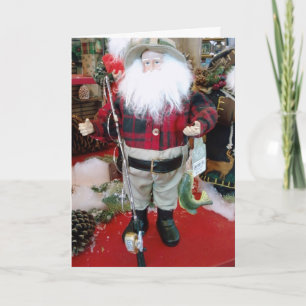 CARTES POUR FÊTES ANNUELLES REGARDEZ-VOUS DANS UN GRAND NOËL