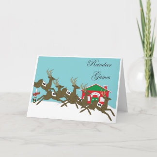Cartes Pour Fêtes Annuelles Reindeer_Games.jpg