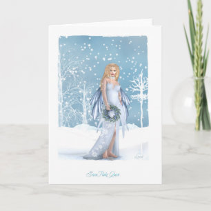 Cartes Pour Fêtes Annuelles Reine des neiges