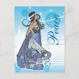 Cartes Pour Fêtes Annuelles Reine des neiges de fêtes