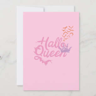 Cartes Pour Fêtes Annuelles Reine d'Halloween, Halloqueen, Art d'Halloween Rét