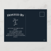 Cartes Pour Fêtes Annuelles Reine gothique dans le cimetière Lune (Dos)