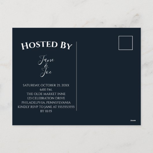 Cartes Pour Fêtes Annuelles Reine gothique dans le cimetière Lune (Dos)