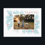 Cartes Pour Fêtes Annuelles Rejoignez les branches des arbres de Noël et les b<br><div class="desc">Rejoignez les branches des arbres de Noël et les baies</div>