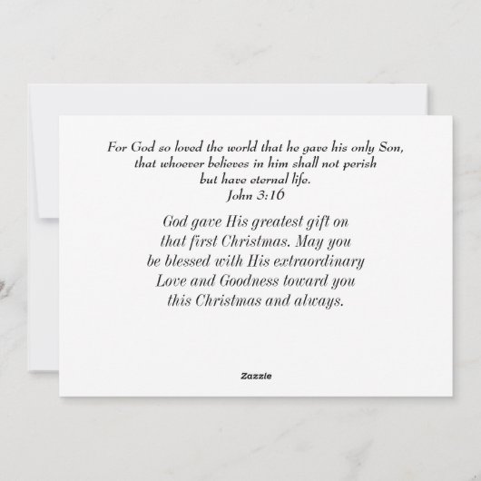 Cartes Pour Fêtes Annuelles REJOIR Noël Nativité Appartement (Dos)