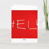 Cartes Pour Fêtes Annuelles Relations (Dos)