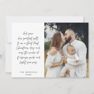 Cartes Pour Fêtes Annuelles Religieux, Joyeux Noël, Photo de famille chrétienn