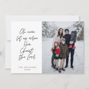 Cartes Pour Fêtes Annuelles Religieux, Joyeux Noël, Photo de famille chrétienn