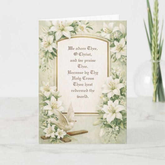 Cartes Pour Fêtes Annuelles Religious Catholic Easter Jesus Resurrection Mary (Devant)